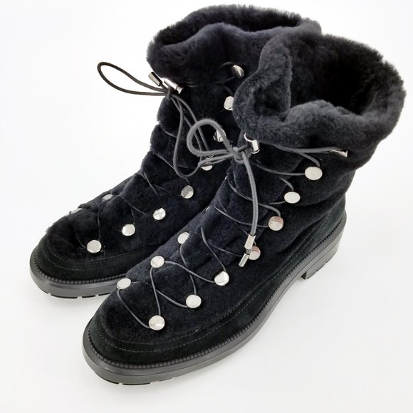 aquatalia lorena shearling boots